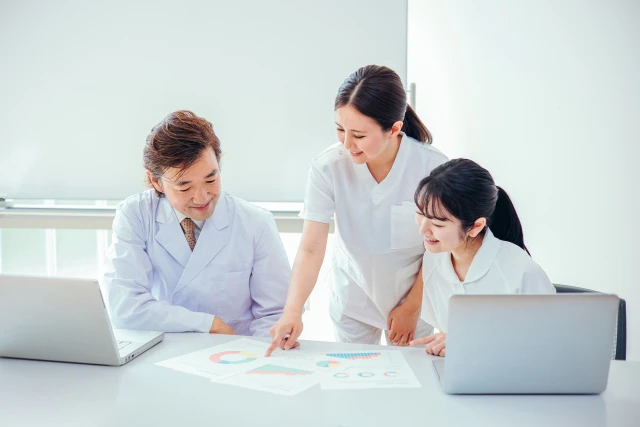 医師と看護師さん