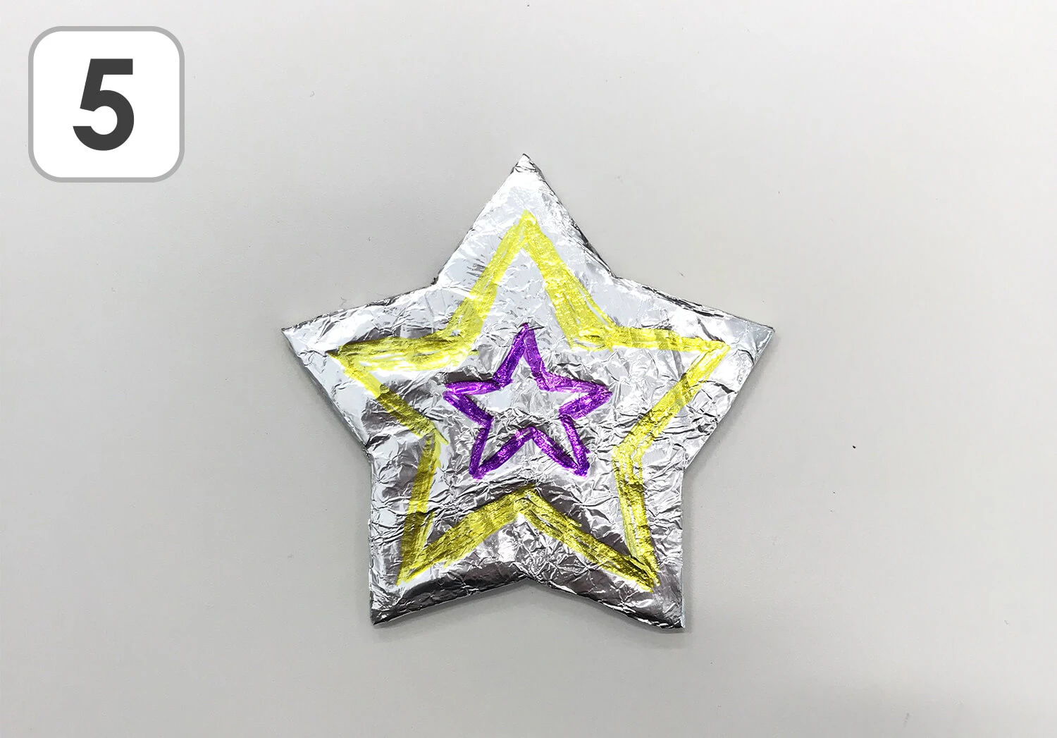 飛び出す星の製作手順5