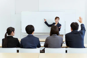 ケアマネの実務研修の様子