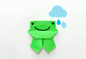 おりがみのカエル