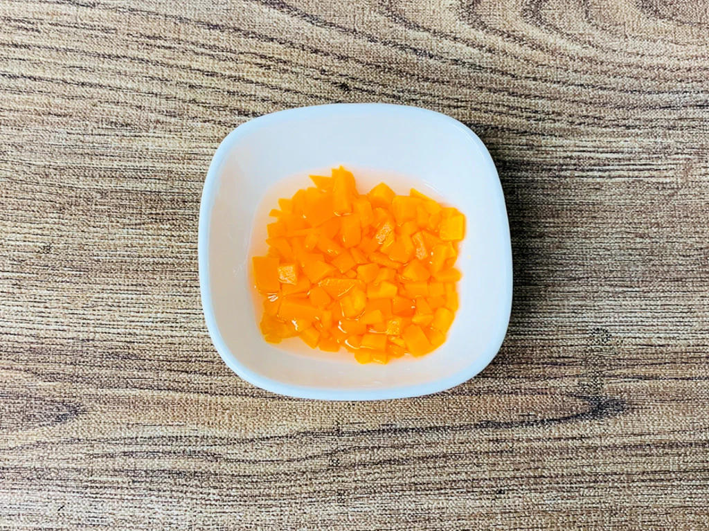 きざみにんじんの煮物