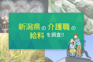 新潟県の介護職の給料を調査!!