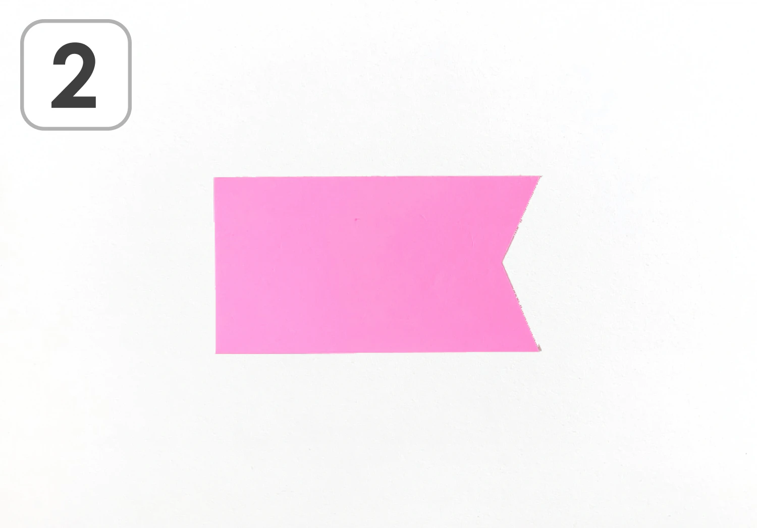 ステンドグラスこいのぼりの製作手順2