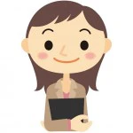 ファイルを持つ保育士の女性