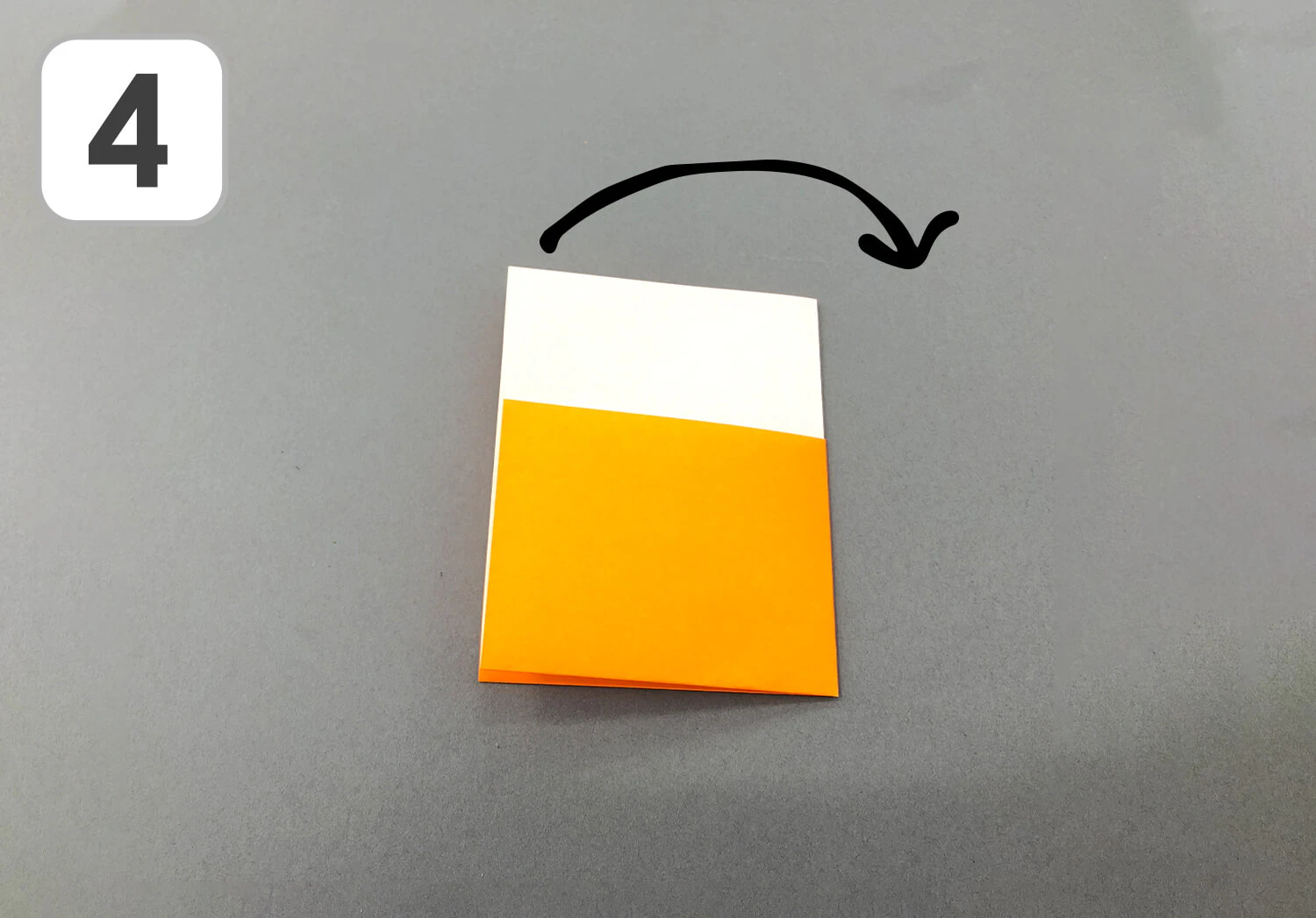 おりがみ　きのこ製作手順4