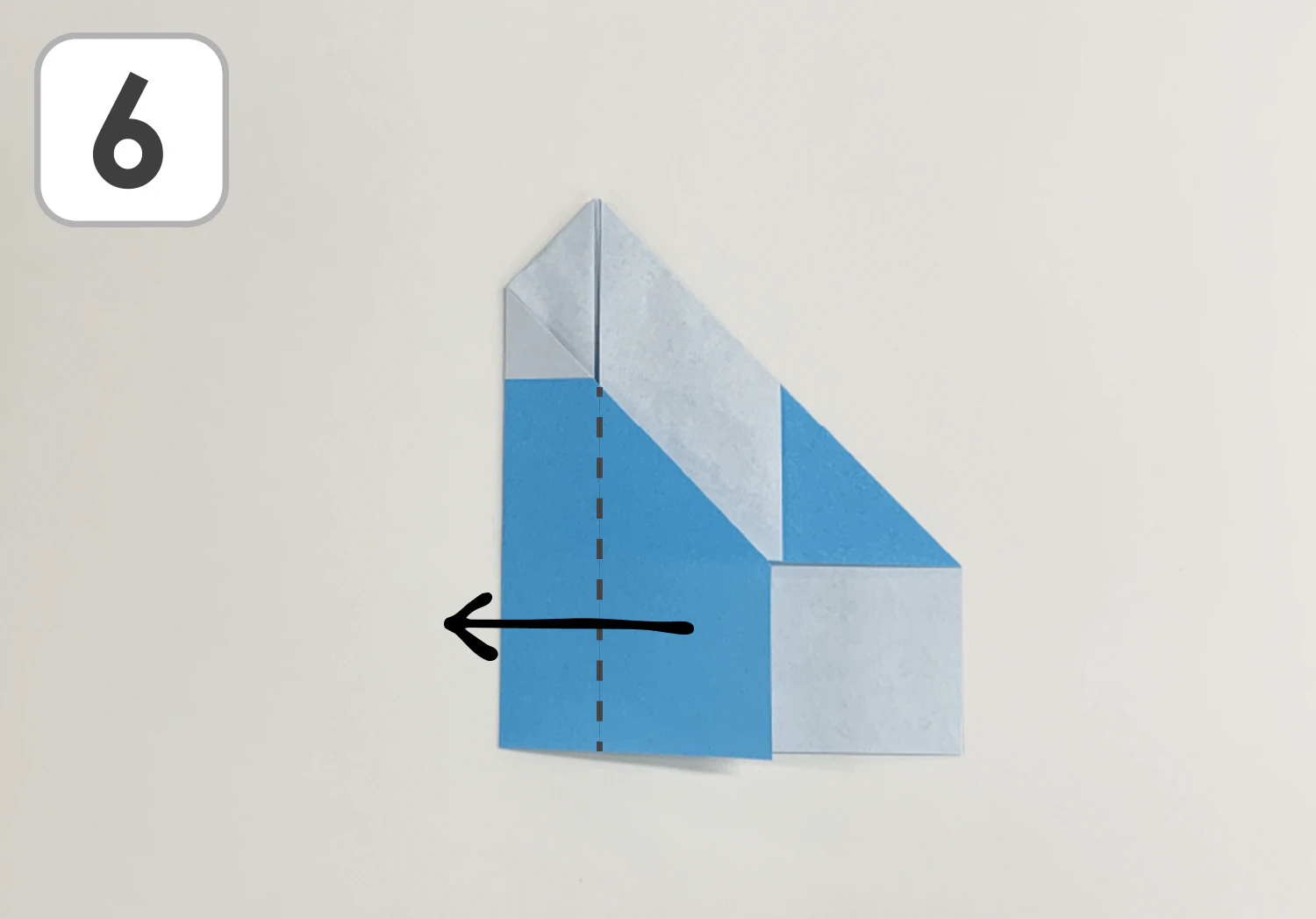 ロケットの折り方6