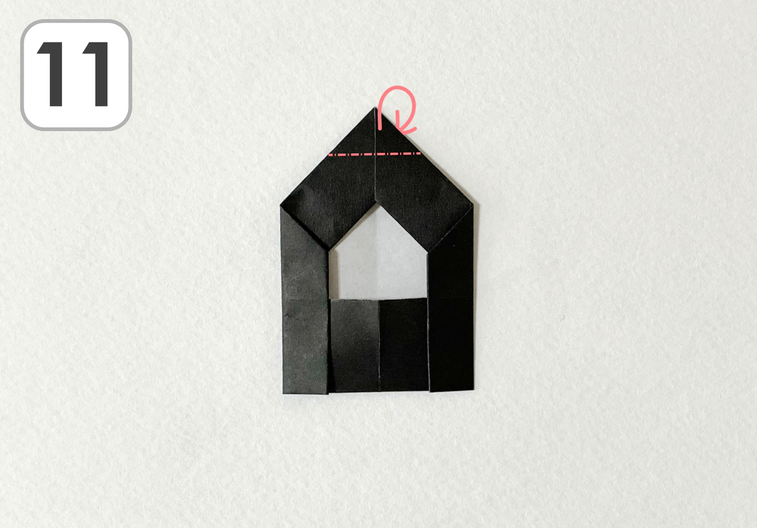 雛人形の折り方11