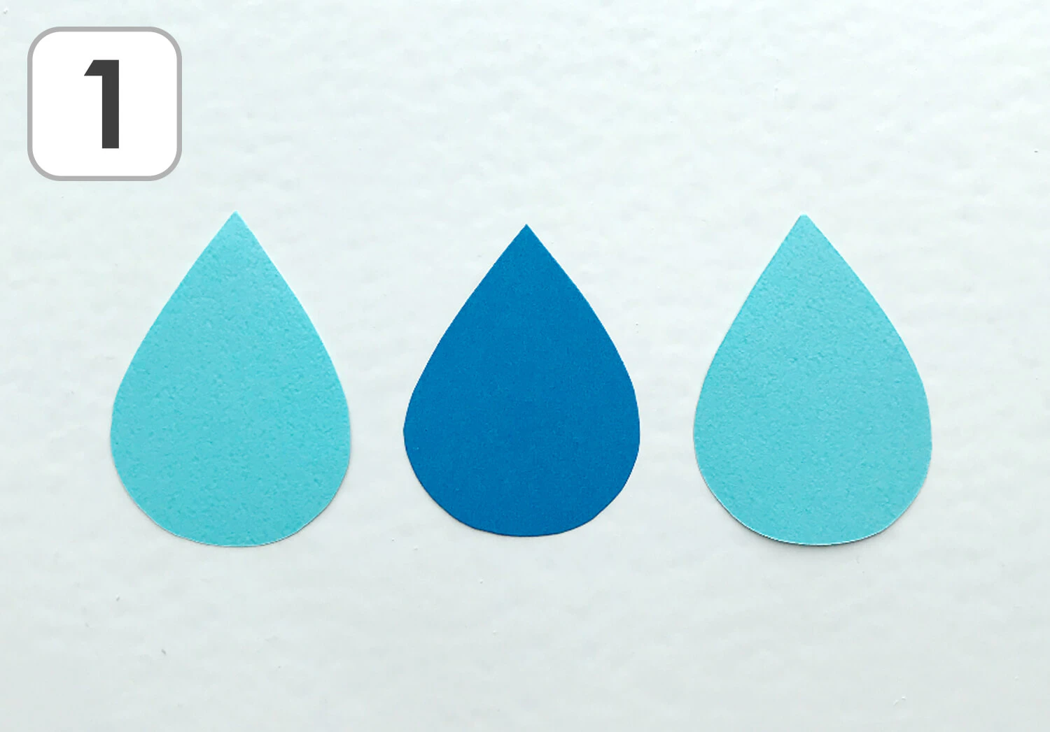 しずく製作の手順1