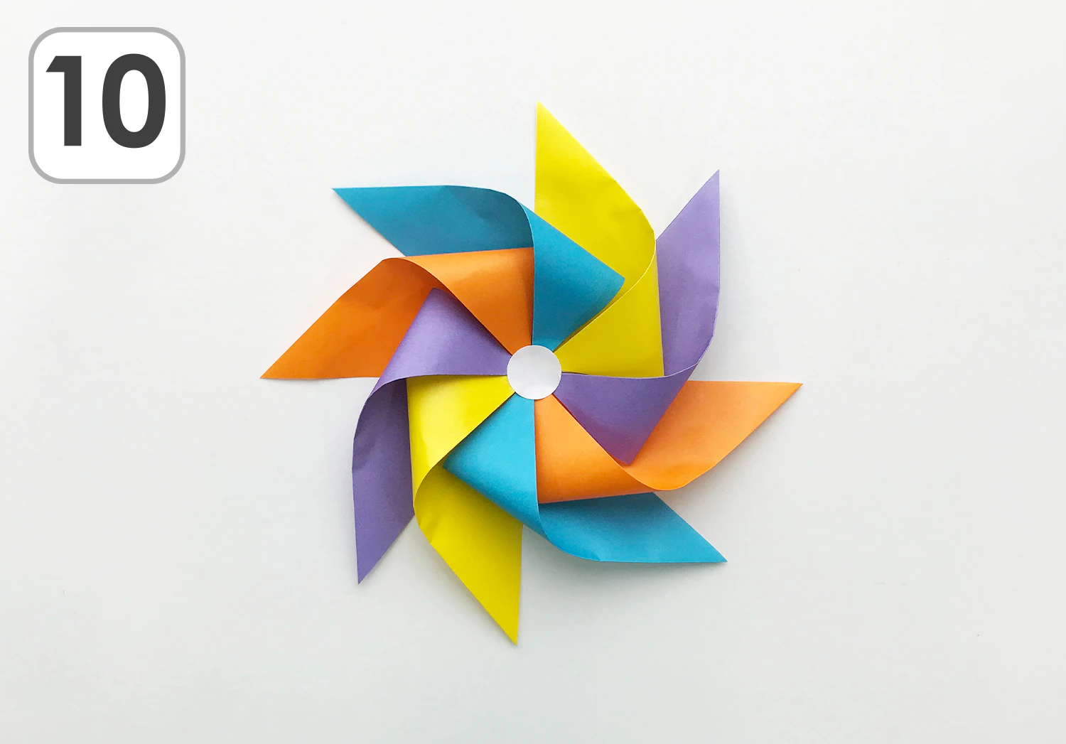 かざぐるまの製作手順10