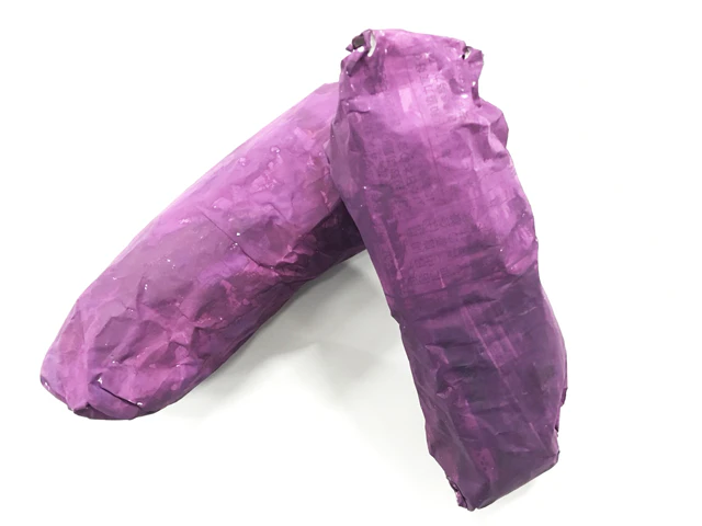 新聞紙でリアルなさつまいも