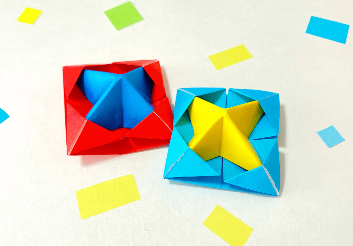 ２枚で作るこま