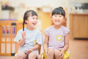 笑顔の子供たち