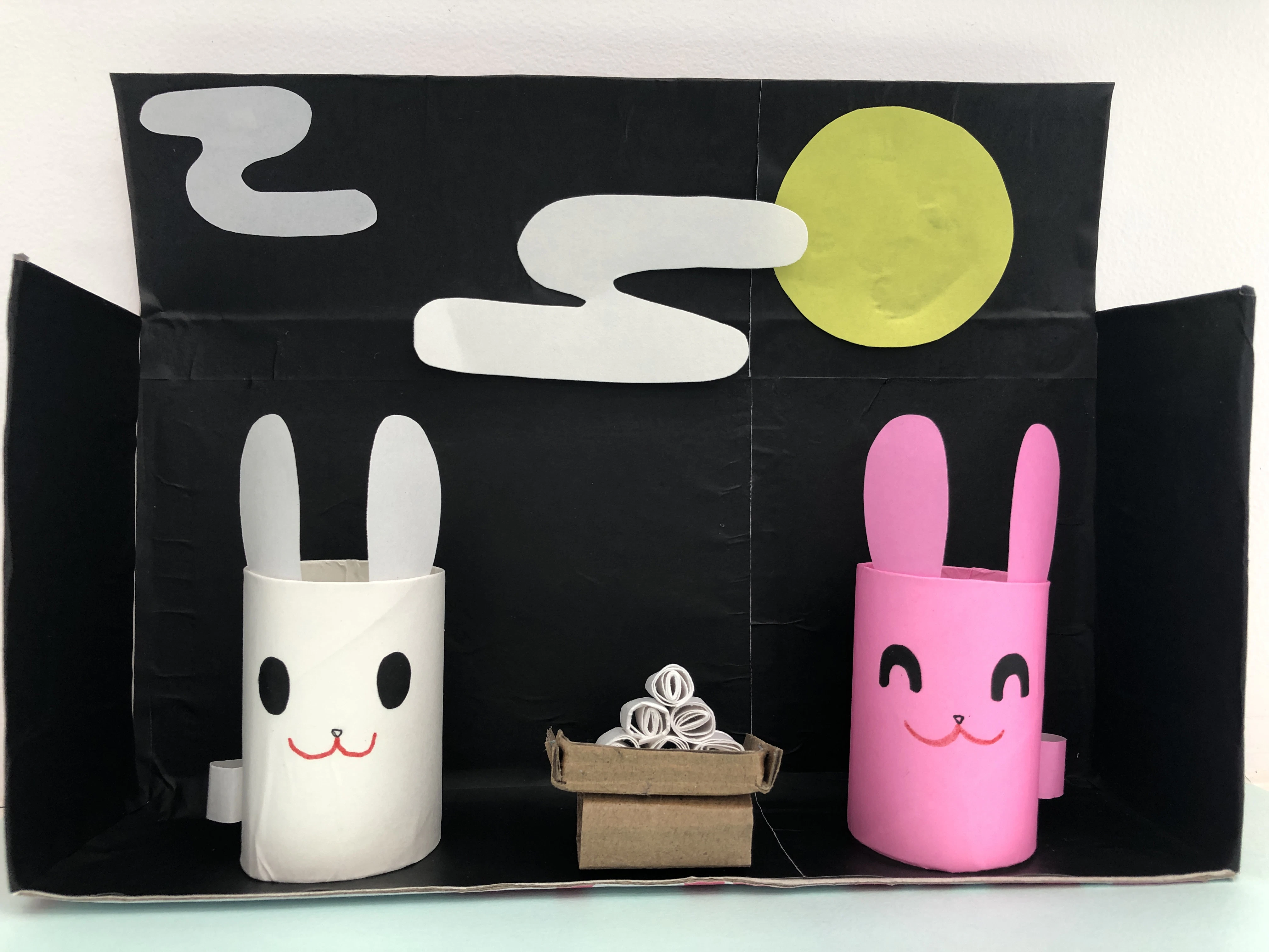 おつきみ飾りの製作手順13