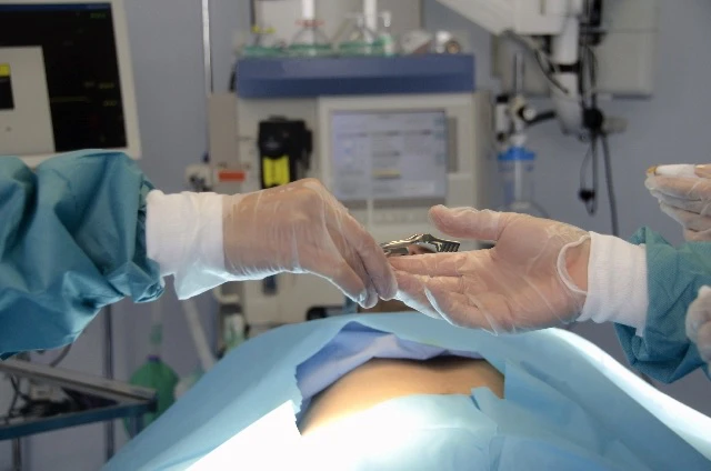 手術中の様子