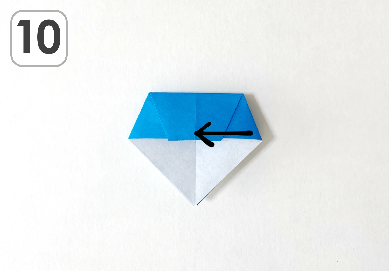 お豆入れの折り方10