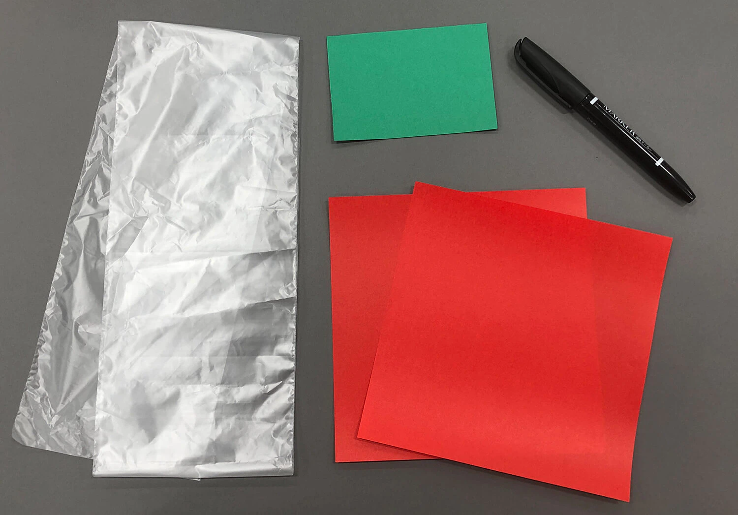 かさぶくろを使ったいちごの材料