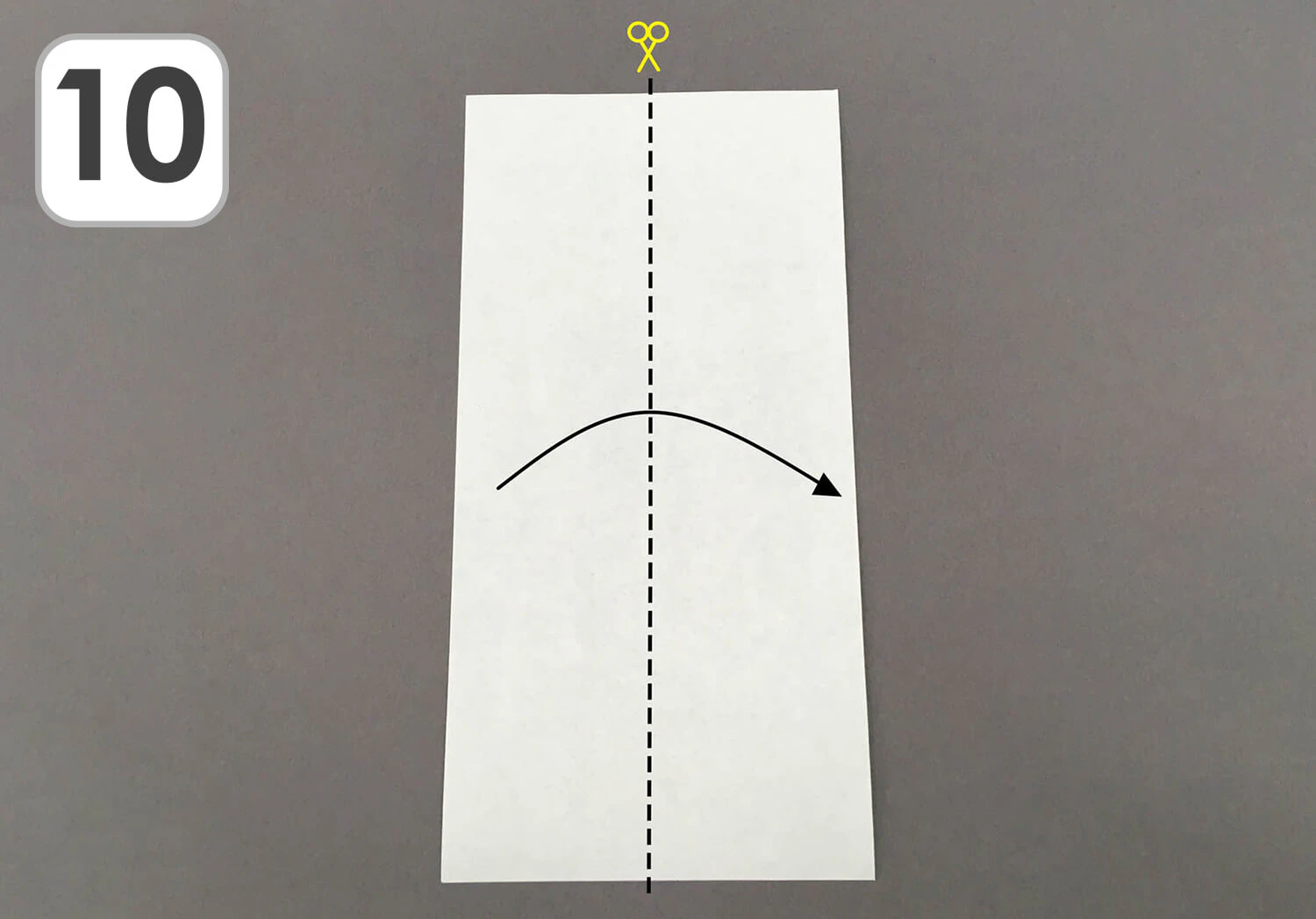 折り紙で作るたんぽぽの製作手順10-1