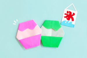 おりがみのかき氷