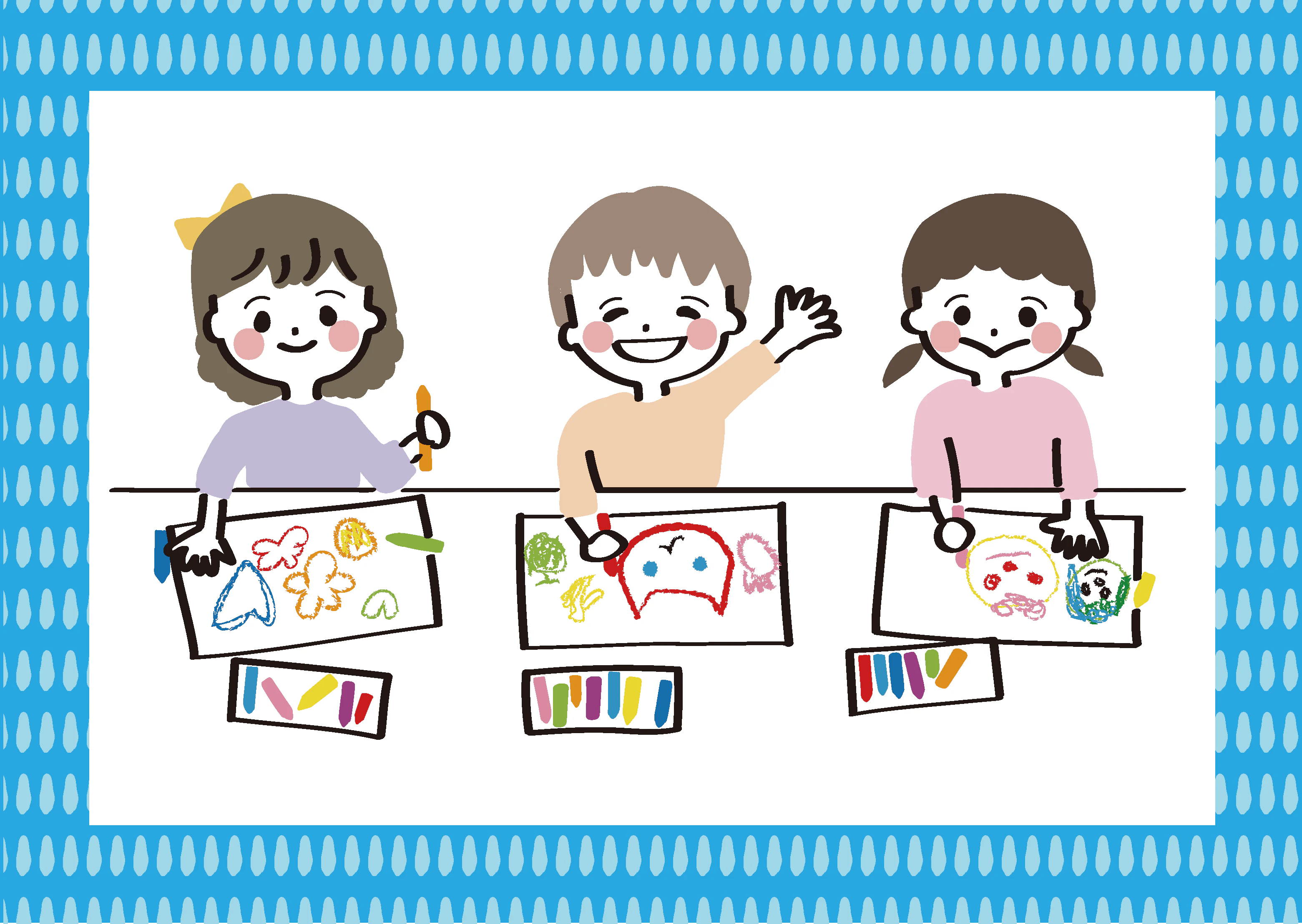 絵を描く子ども