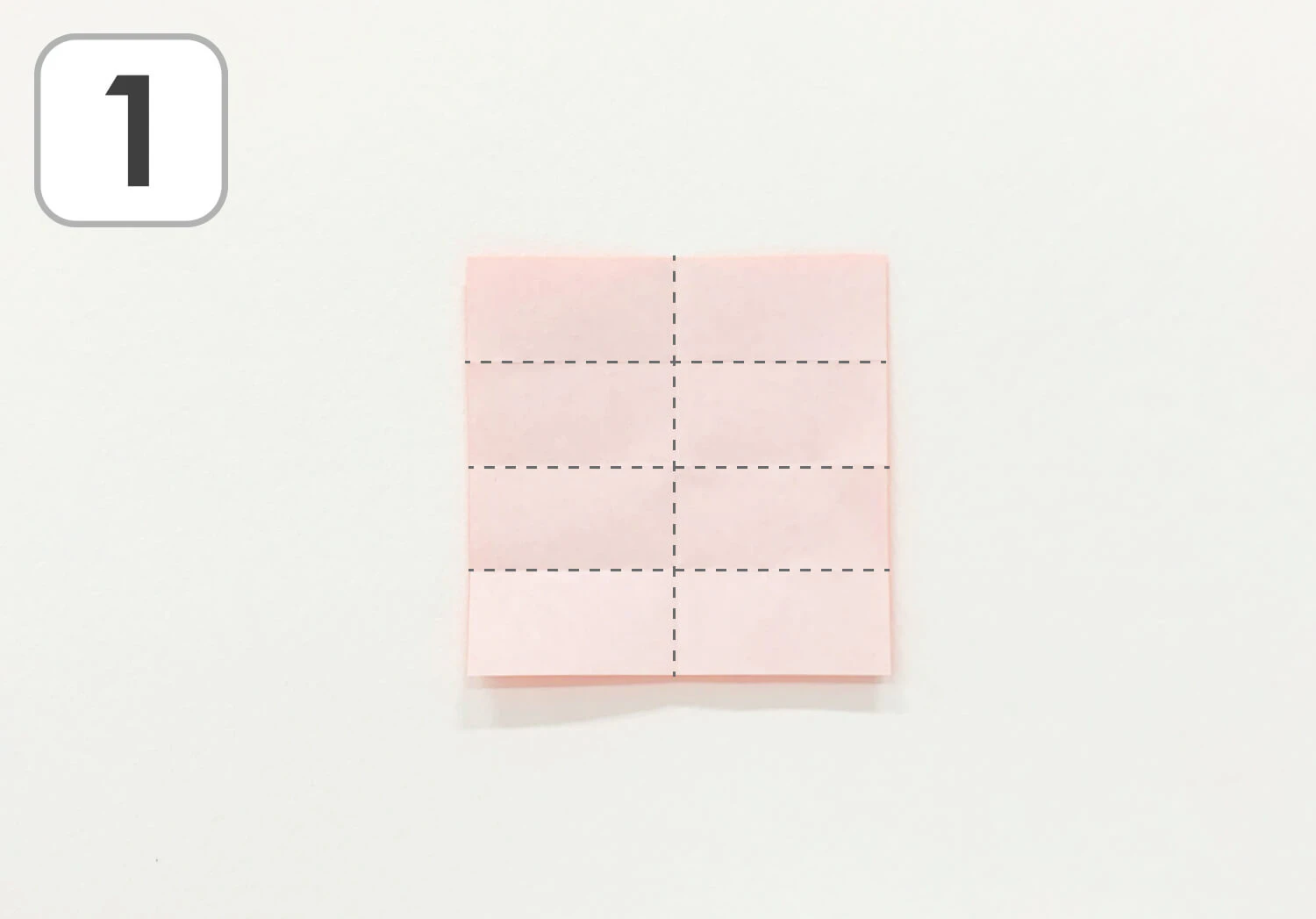 おりがみかにの折り方1