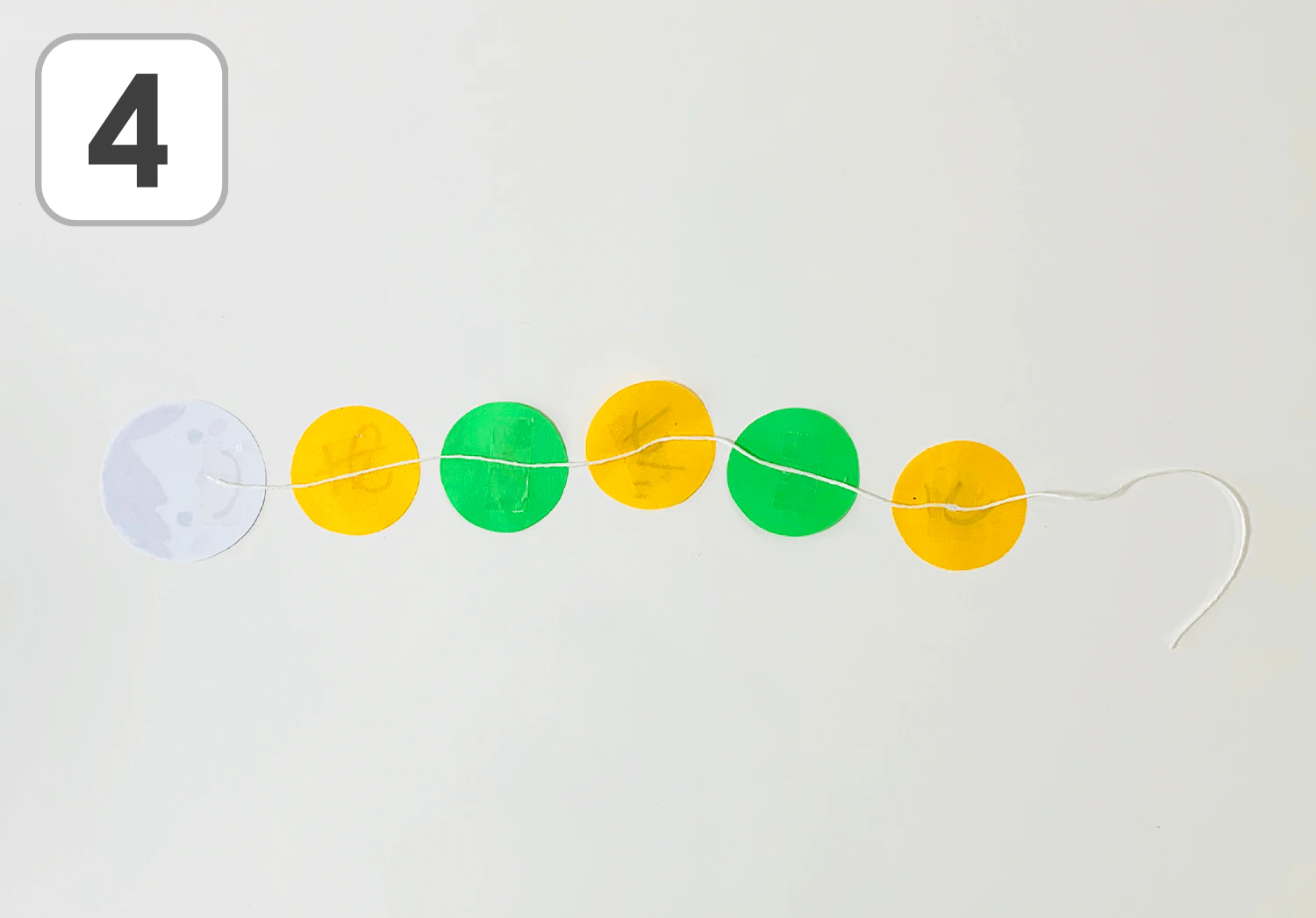 お家のカードの製作手順4