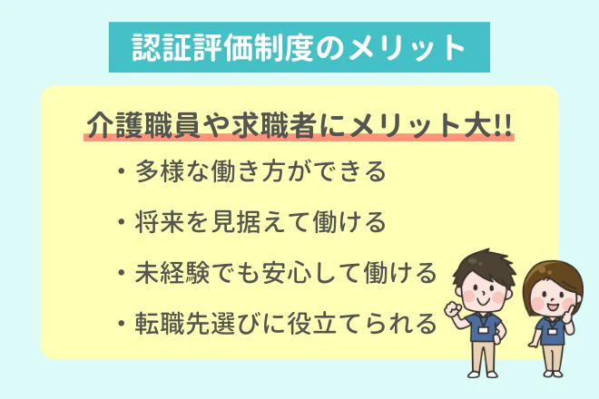 認証評価制度のメリット