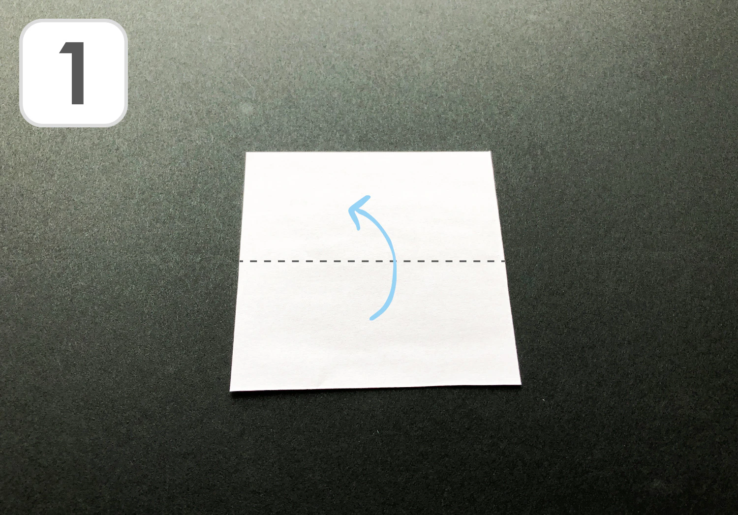 おりがみコスモスの折り方1