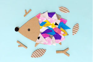 はぎれのハリネズミの製作