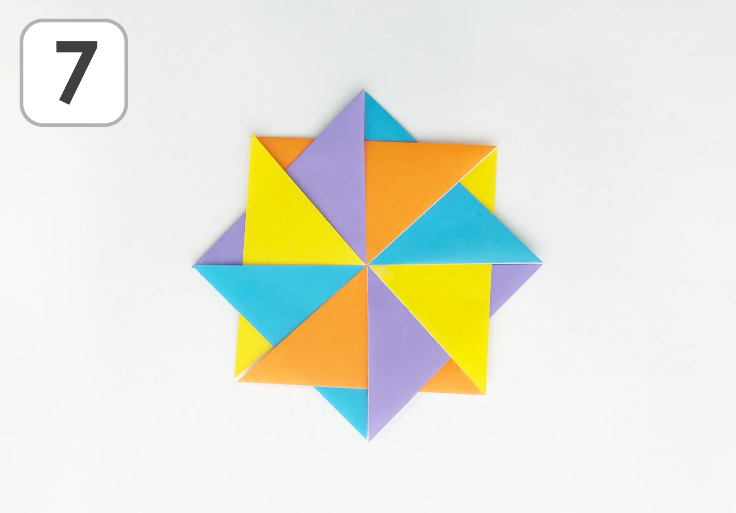 かざぐるまの製作手順7