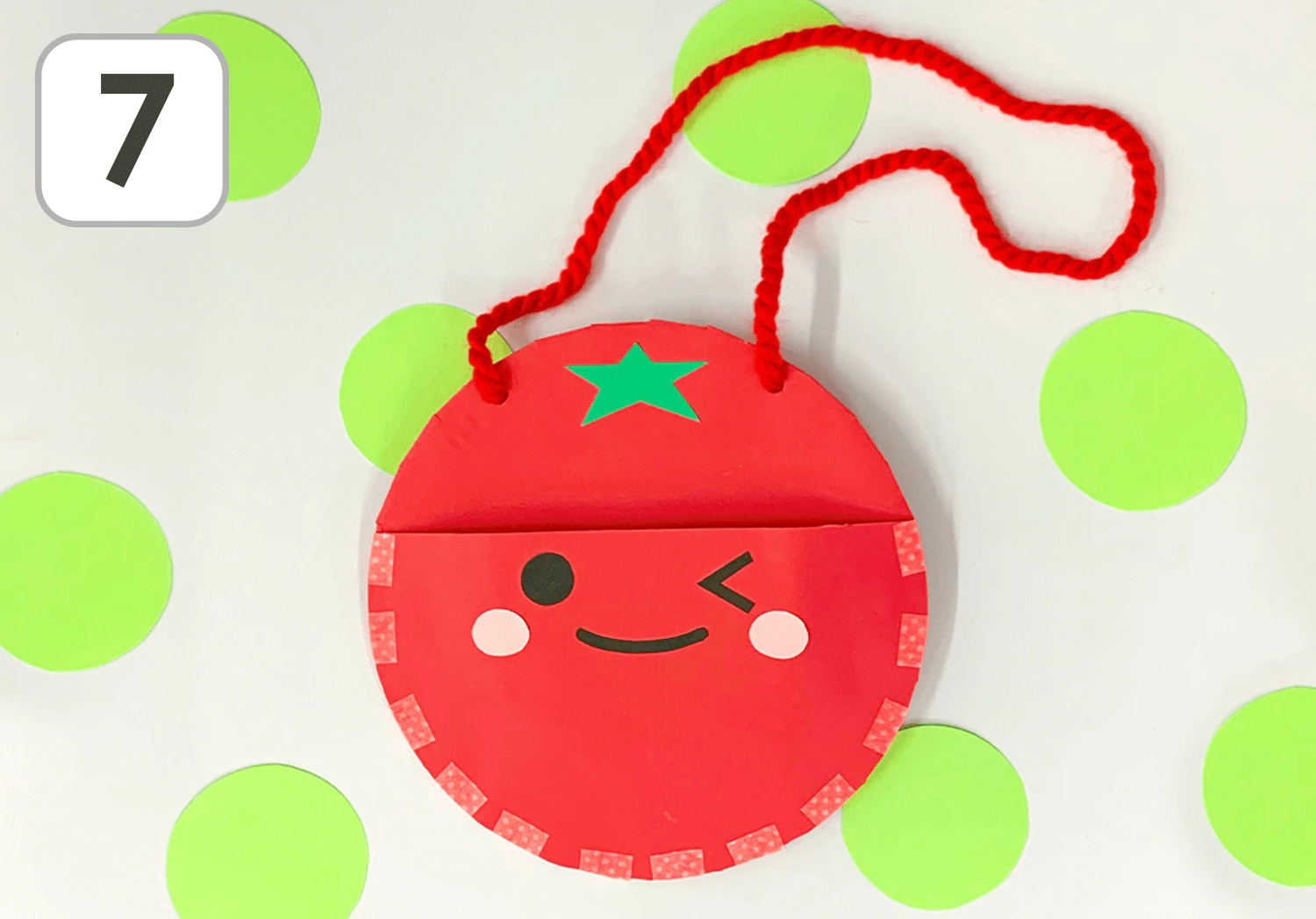 トマトのかばんの製作手順7