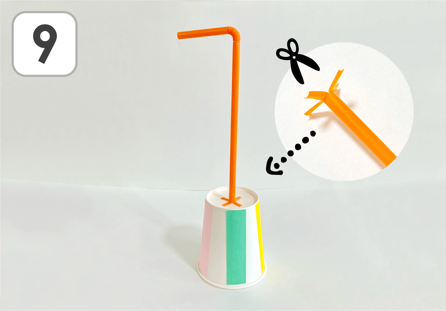 こどもの日の製作-ステンドグラスこいのぼり