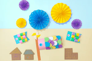 こどもの日の壁面装飾