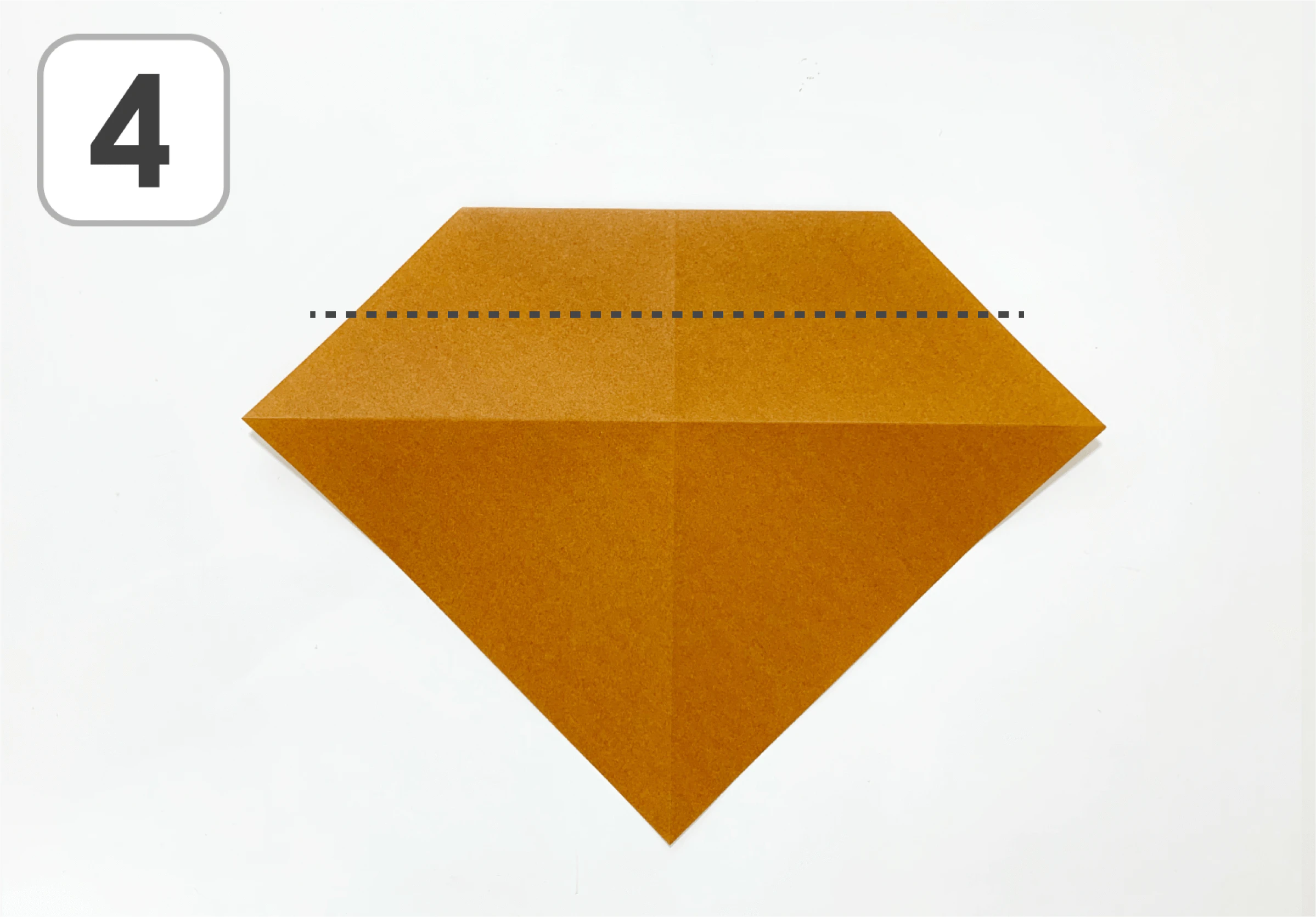 おりがみりすの折り方4