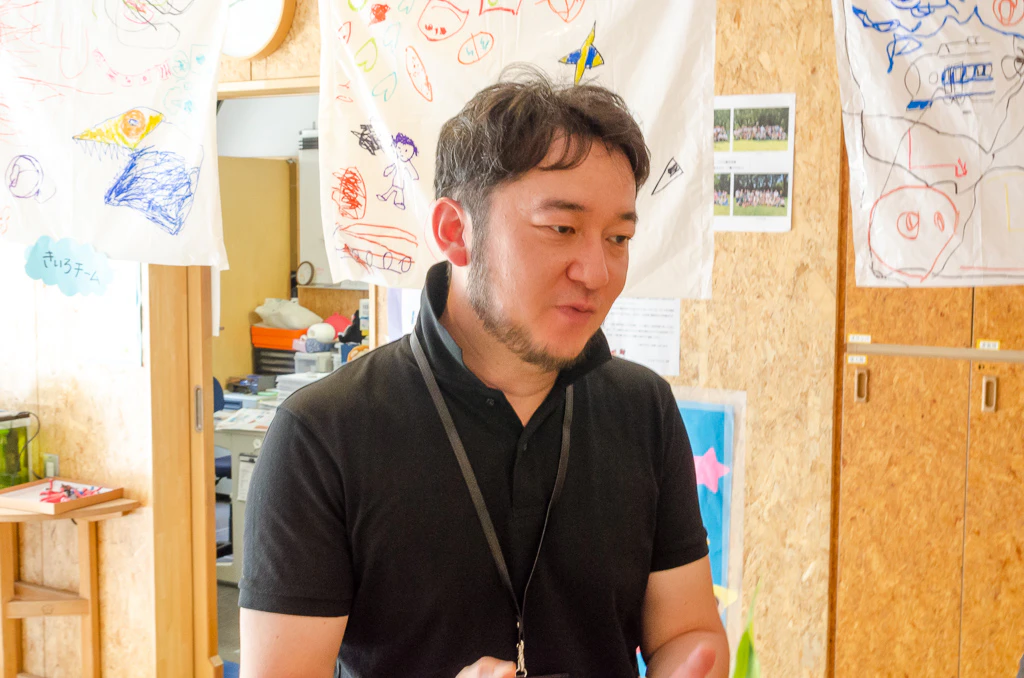 想いを語る小嶋先生