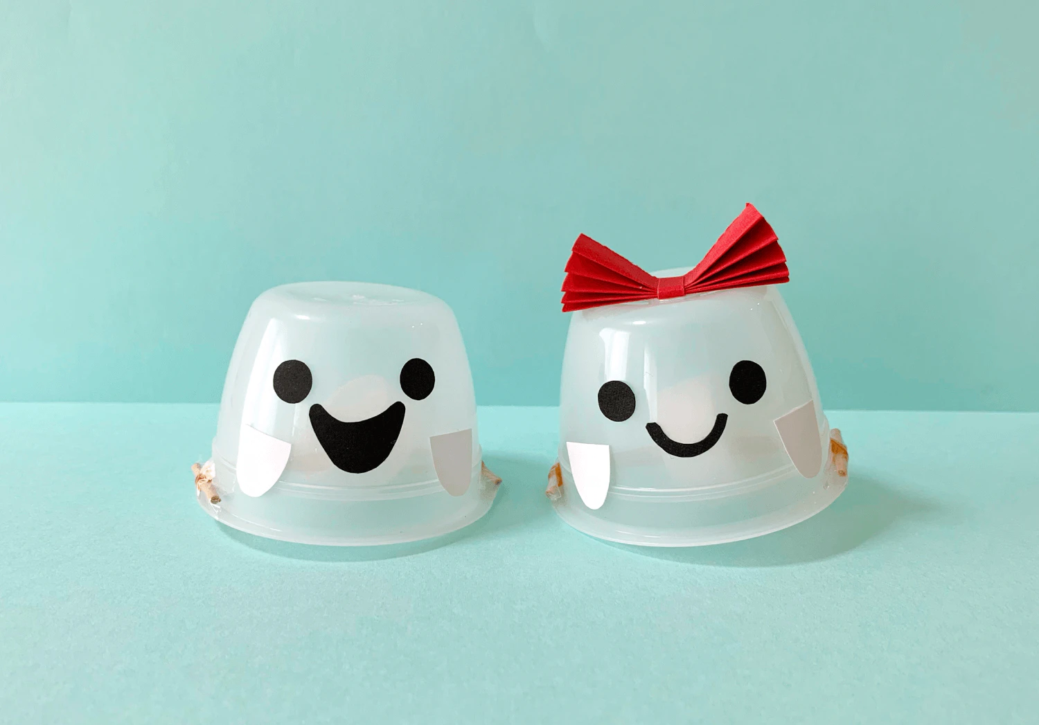 カタカタおばけの製作アレンジ