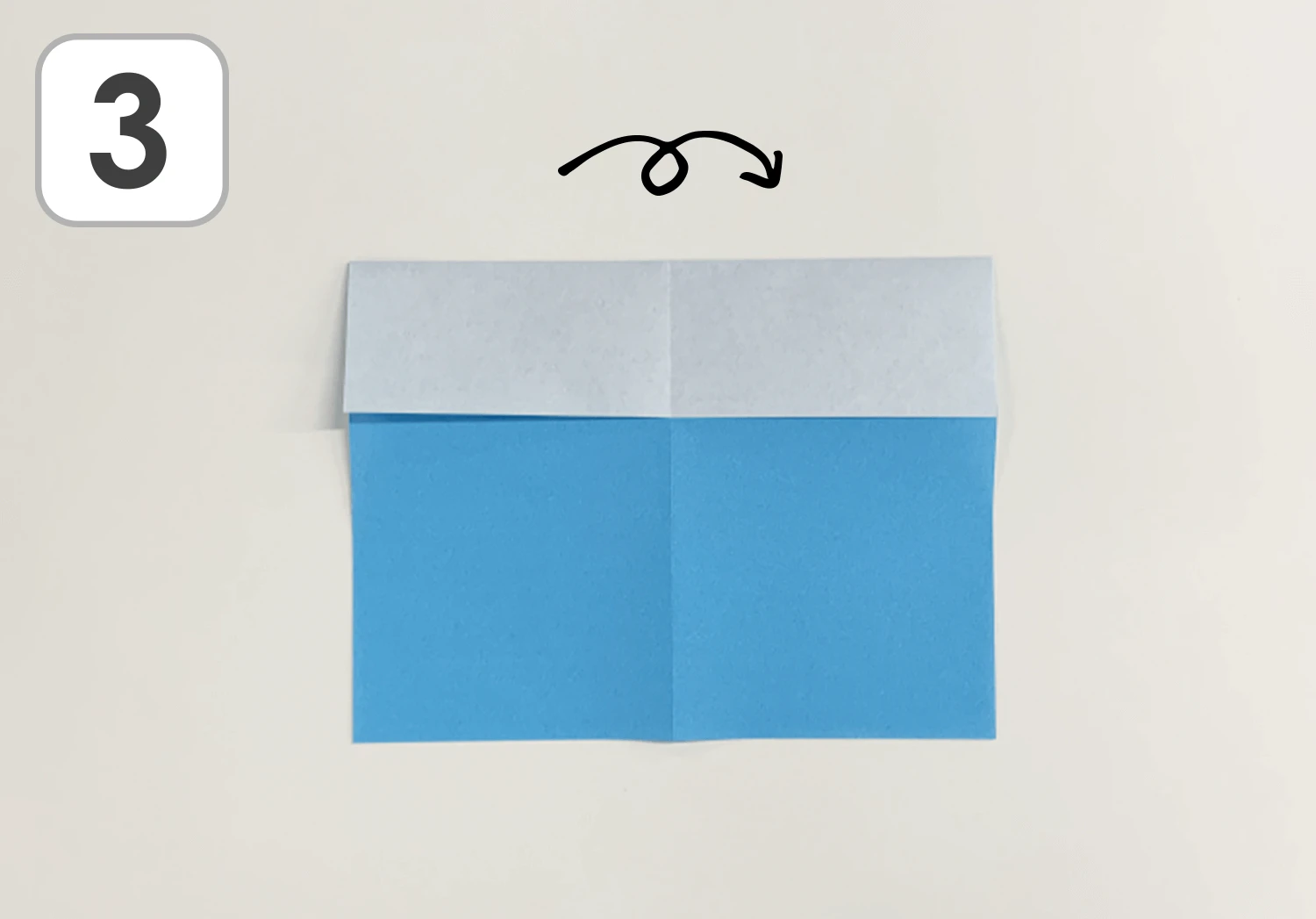 ロケットの折り方3