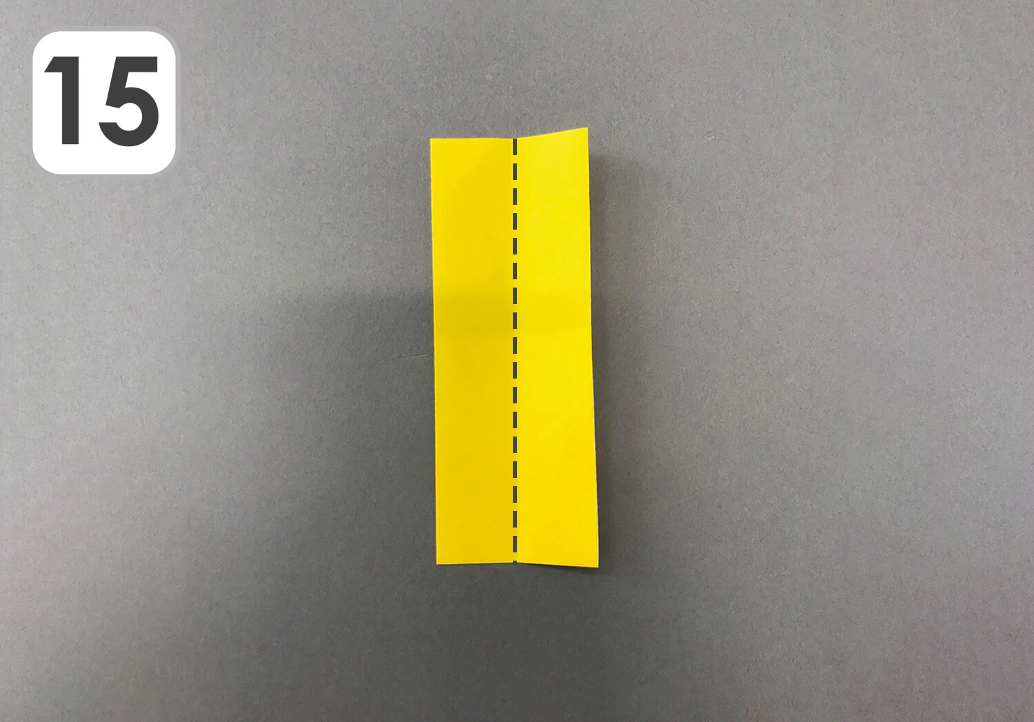 おりがみ傘の手順15