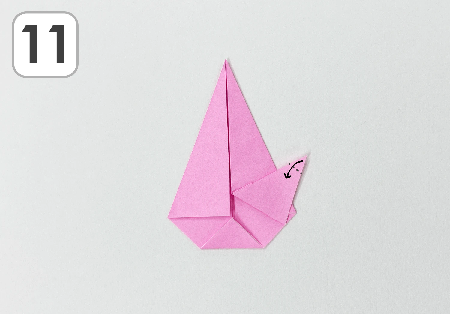 うさぎの折り方11