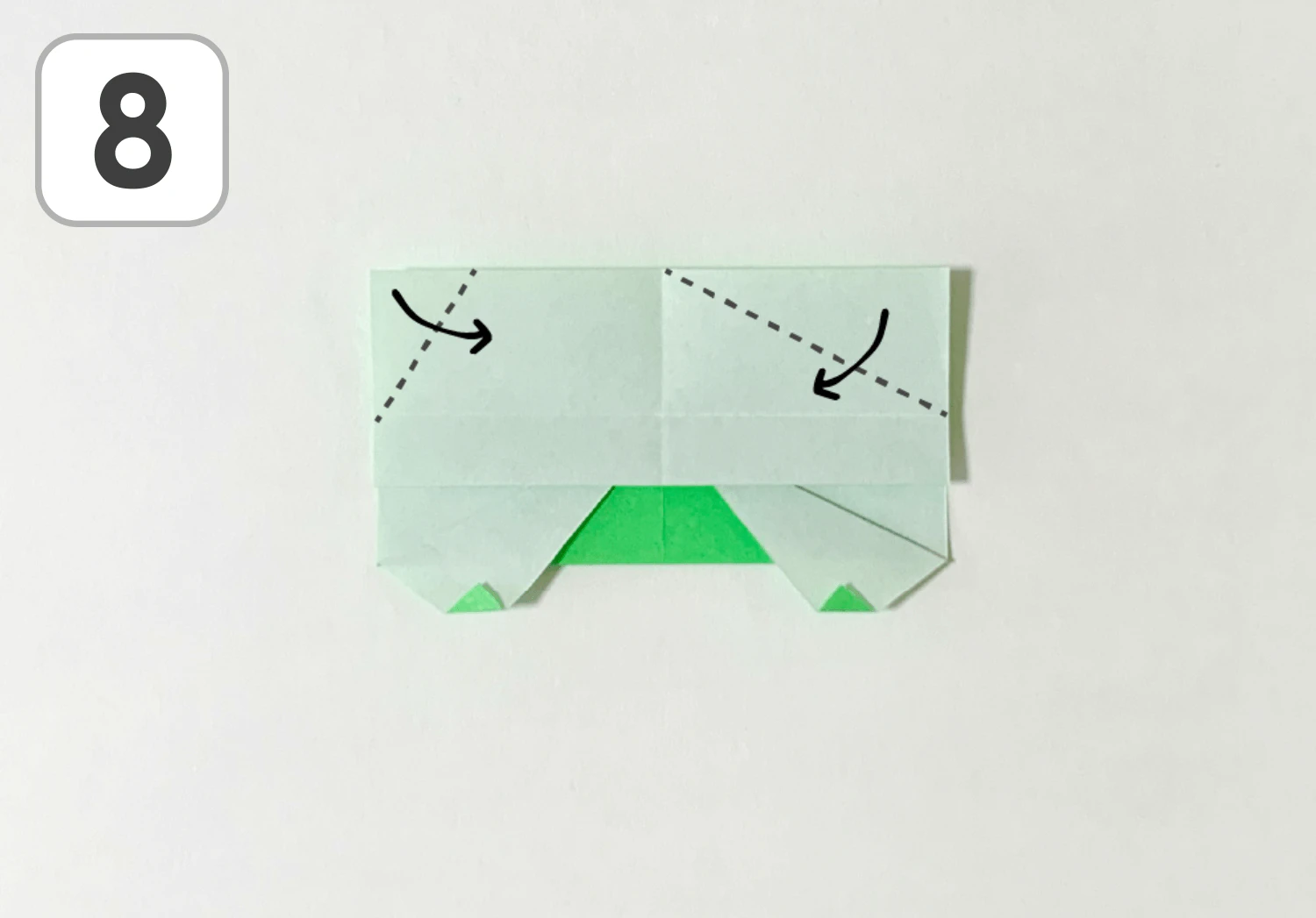 乗用車の折り方8