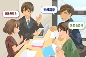 PT・ST・OTと転職支援のアドバイザーによる座談会風景