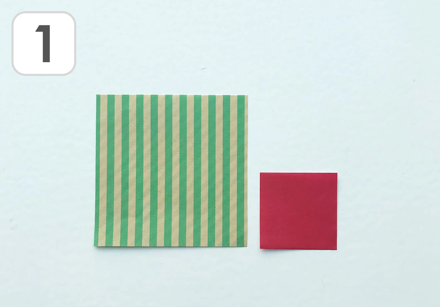 りぼんの折り方1