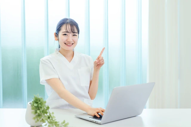 笑顔のスタッフ