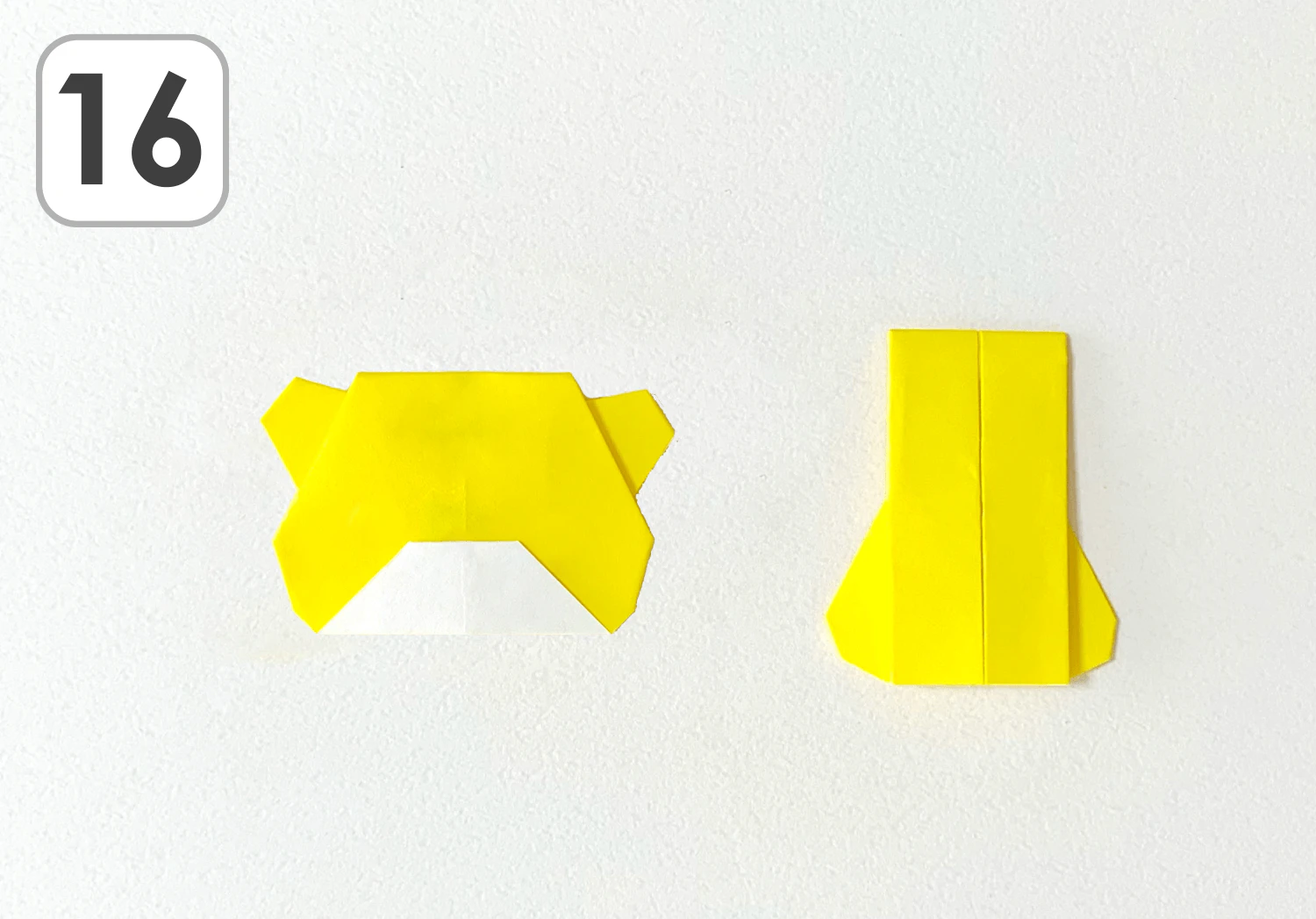 とらの折り方１６