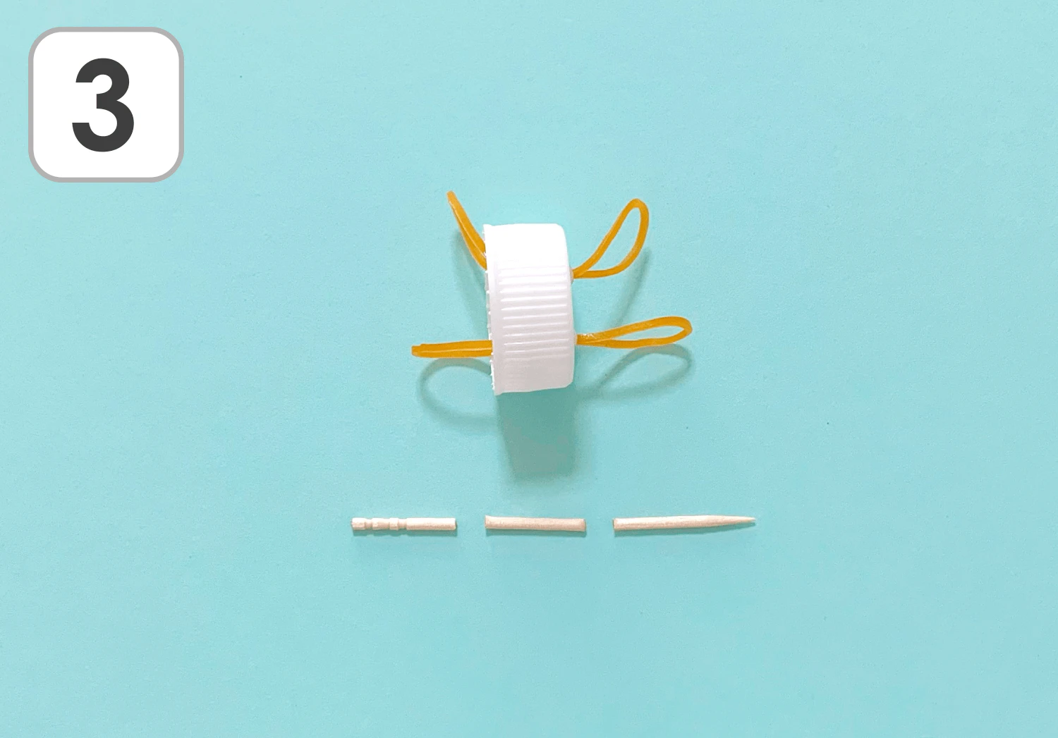 カタカタおばけの製作手順3