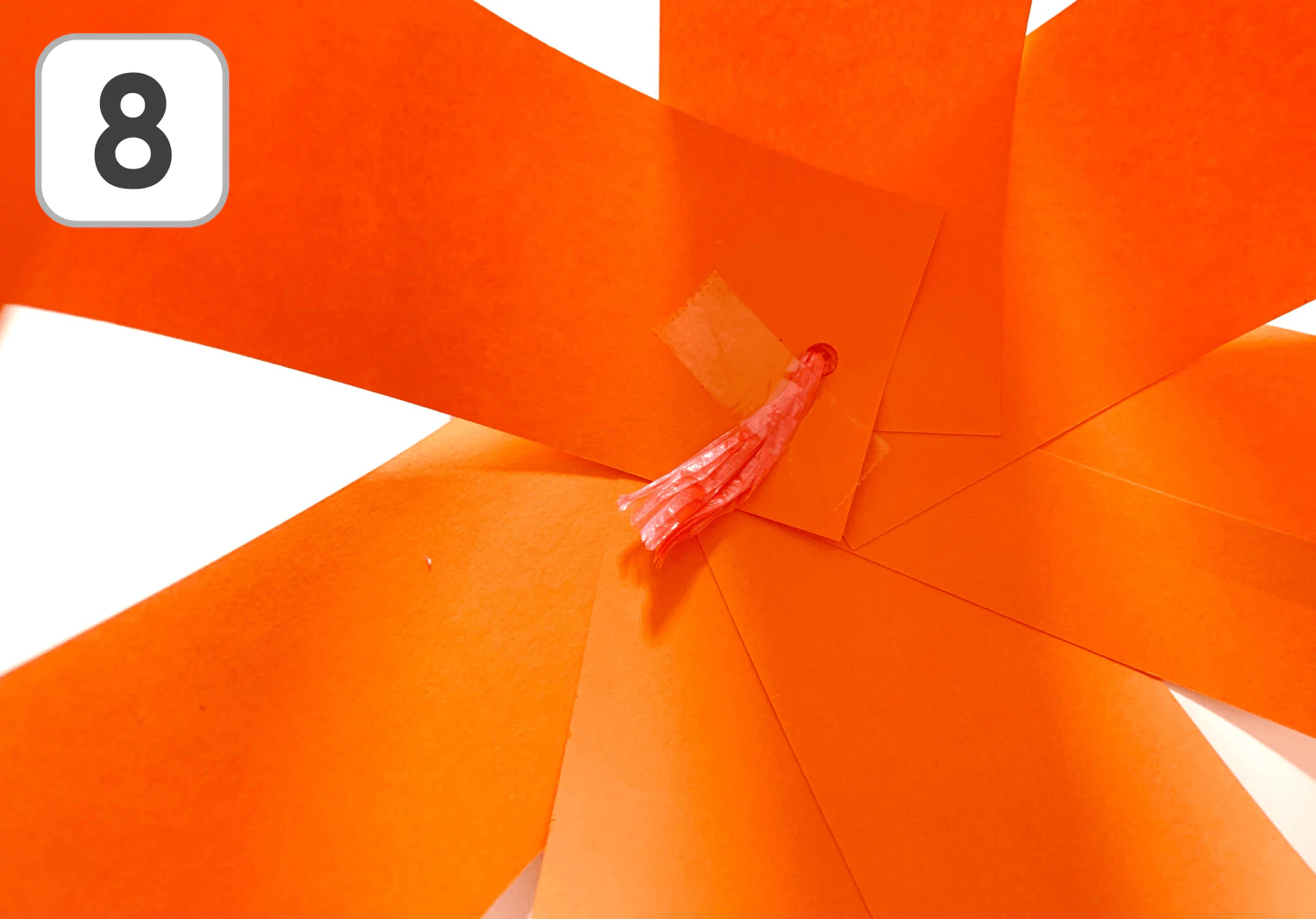 かぼちゃの帽子の作り方8