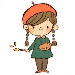 女の子のイラスト