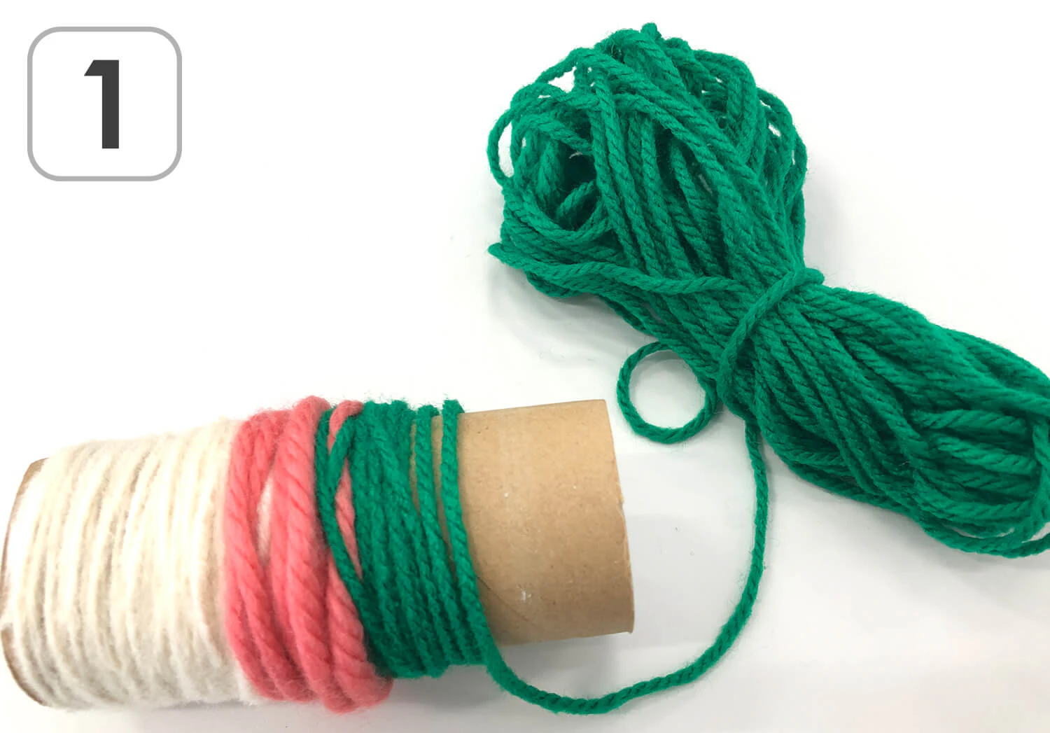 みのむし製作手順１