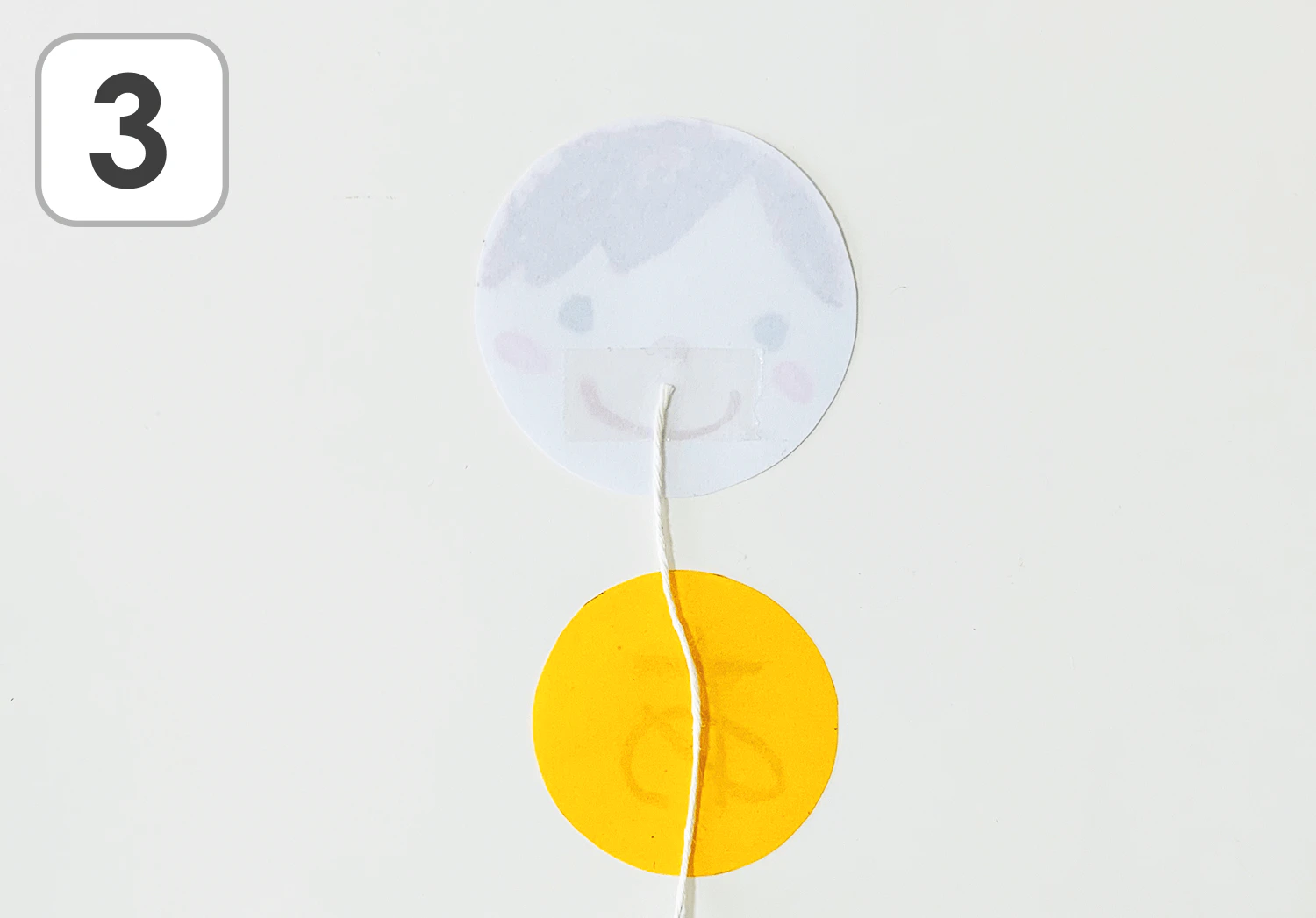 お家のカードの製作手順3