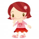 保育園児の女の子