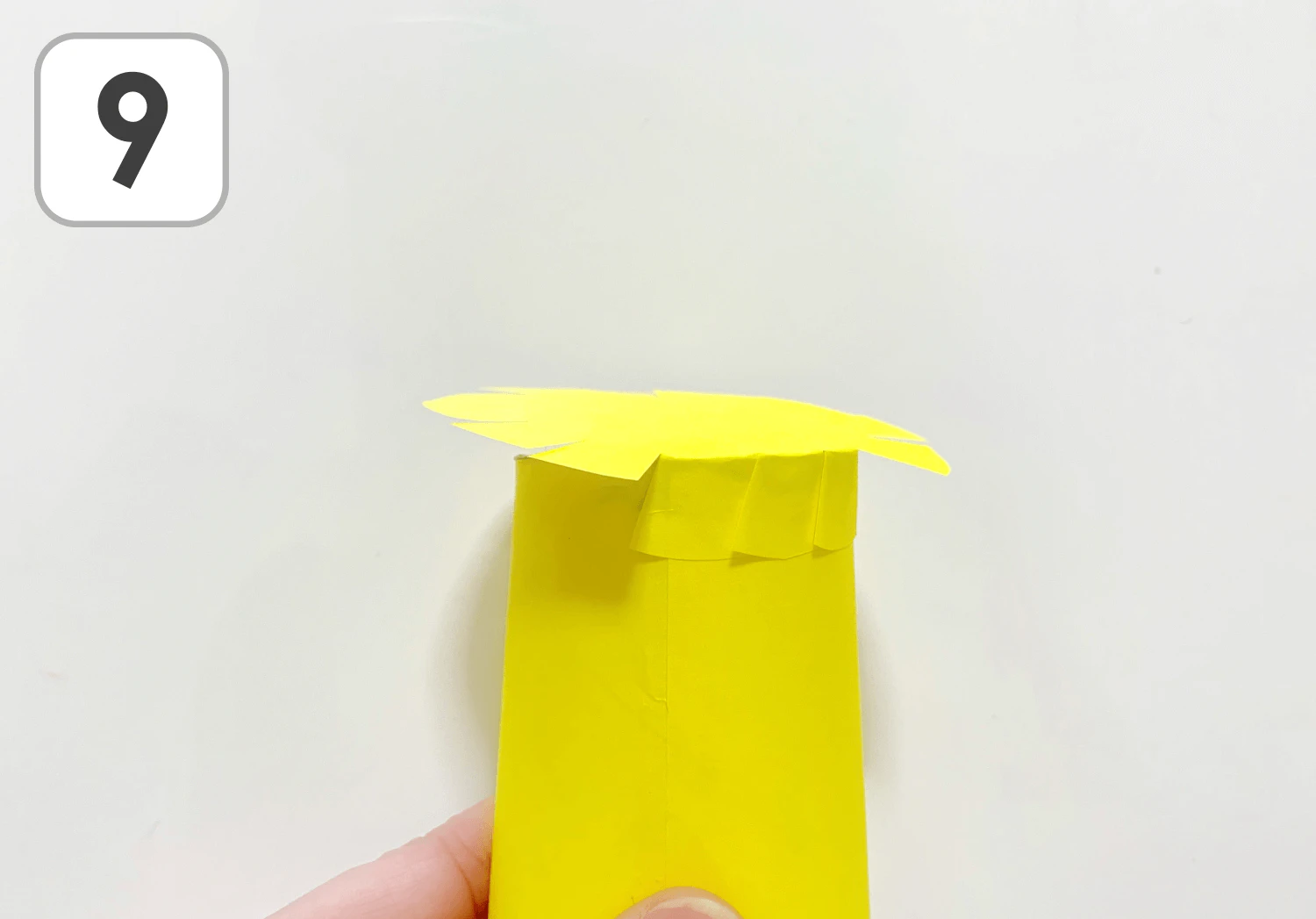 ネコのフリフリマラカスの製作手順9